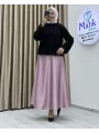 Asetat Saten Etek & Gül Kumaş Üst Takım