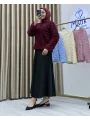 Asetat Saten Etek & Gül Kumaş Üst Takım