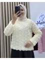 Asetat Saten Etek & Gül Kumaş Üst Takım
