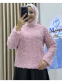 Asetat Saten Etek & Gül Kumaş Üst Takım