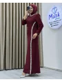 Çift Taraflı Krep Tesettür Abiye