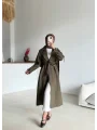 Kruvaze Yaka Trençkot