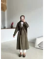 Kruvaze Yaka Trençkot