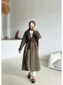 Kruvaze Yaka Trençkot