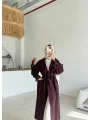Kuşaklı Cep Detaylı Trençkot