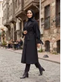Kuşaklı Cep Detaylı Trençkot