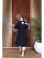 Kuşaklı Cep Detaylı Trençkot