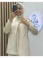 Oysho Kaşe Yelek Üçlü Takım