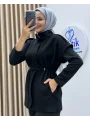 Oysho Kaşe Yelek Üçlü Takım