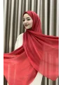 Sofia Saten Zarif Dökümlü Şal - Hafif ve Konforlu Şal