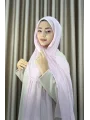 Sofia Saten Zarif Dökümlü Şal - Hafif ve Konforlu Şal