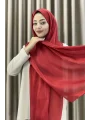 Sofia Saten Zarif Dökümlü Şal - Hafif ve Konforlu Şal