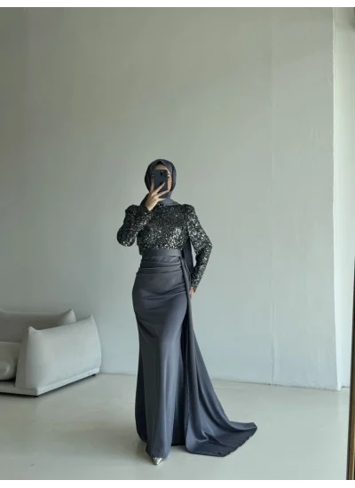 Amber Abiye Elbise