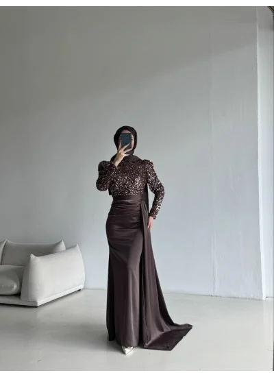 Amber Abiye Elbise