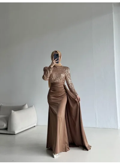 Amber Abiye Elbise