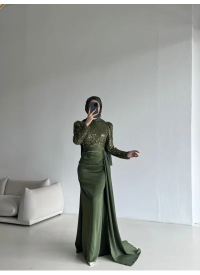 Amber Abiye Elbise
