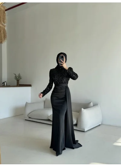 Amber Abiye Elbise