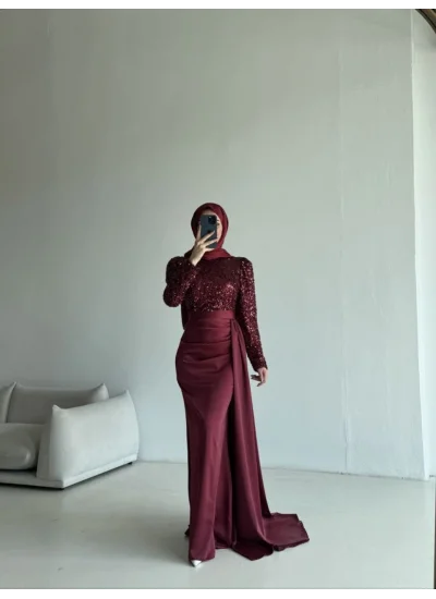 Amber Abiye Elbise