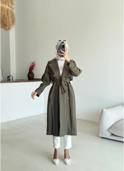 Rüzgarlıklı Trençkot