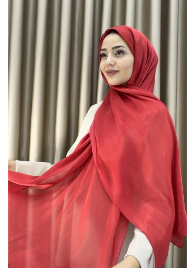 Sofia Saten Zarif Dökümlü Şal - Hafif ve Konforlu Şal