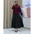 Asetat Saten Etek & Gül Kumaş Üst Takım