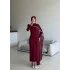 Hale Pelerin Elbise