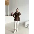 Kruvaze Yaka Trençkot-Kısa