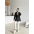 Kruvaze Yaka Trençkot-Kısa