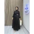 Sofia Kumaş Taş Detaylı Abiye Elbise