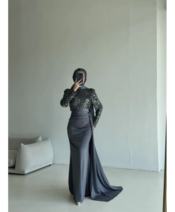 Amber Abiye Elbise