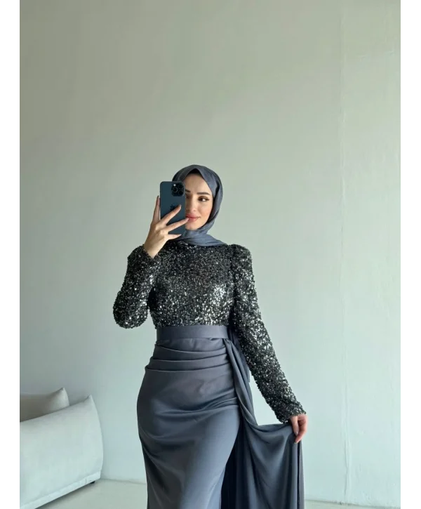 Amber Abiye Elbise