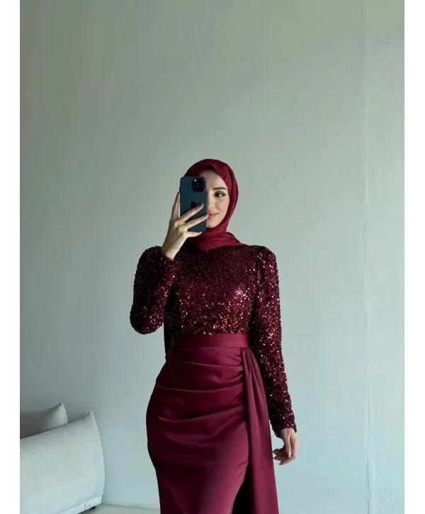 Amber Abiye Elbise