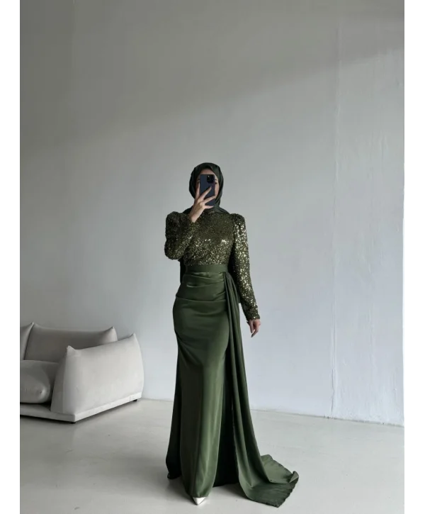 Amber Abiye Elbise