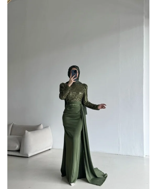 Amber Abiye Elbise