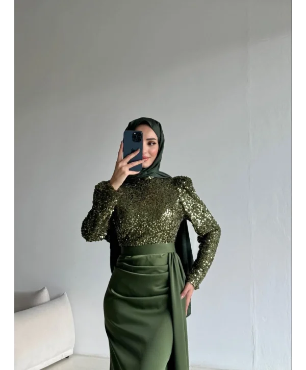 Amber Abiye Elbise