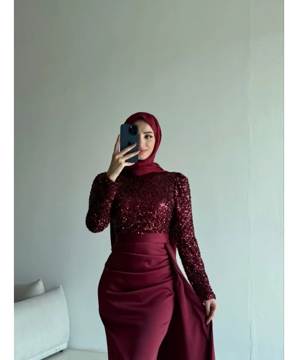 Amber Abiye Elbise