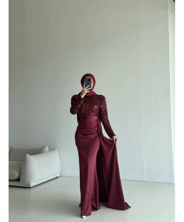 Amber Abiye Elbise