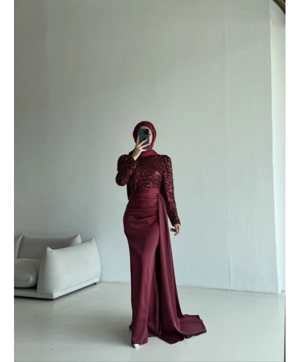 Amber Abiye Elbise