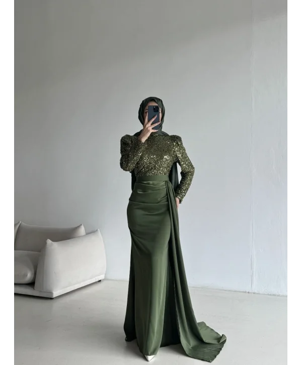 Amber Abiye Elbise