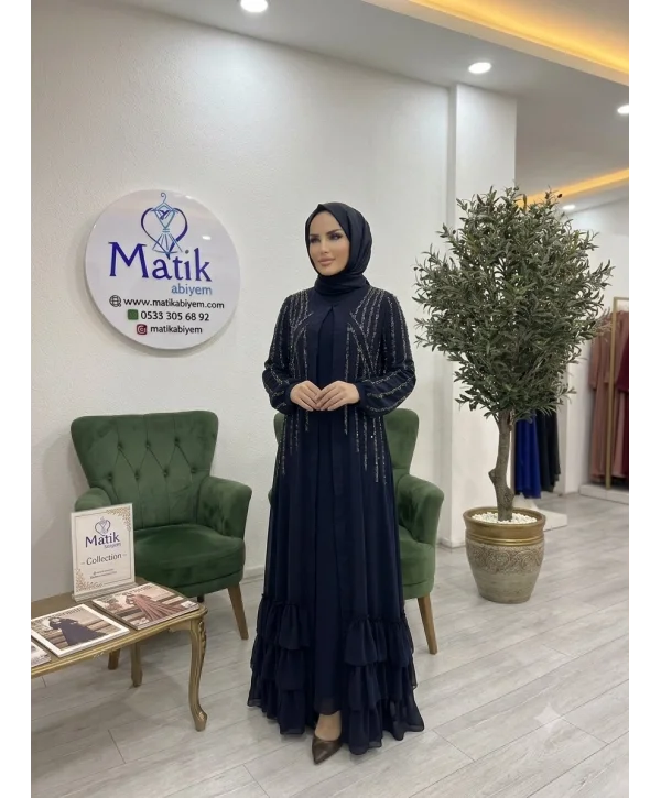 Fırfırlı Abaya