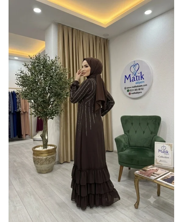 Fırfırlı Abaya