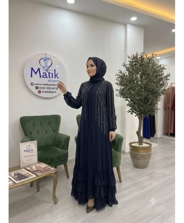 Fırfırlı Abaya