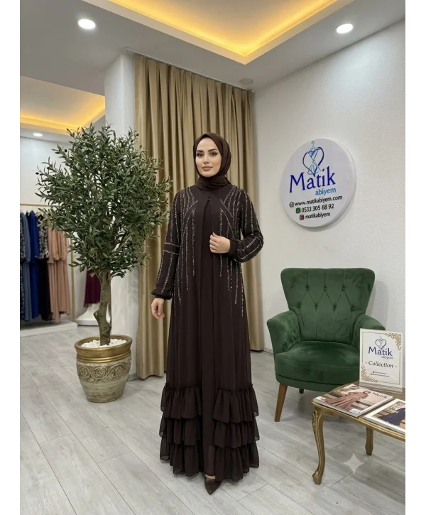 Fırfırlı Abaya