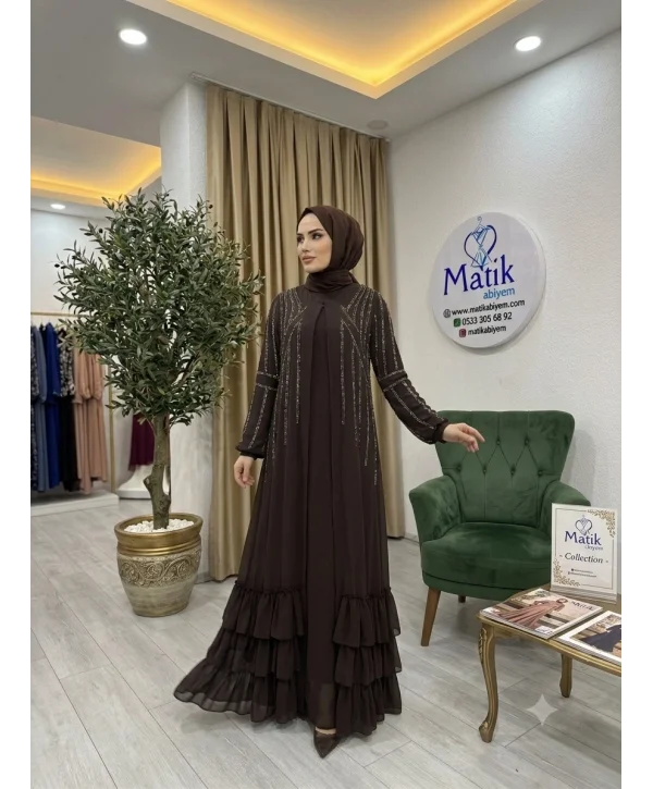 Fırfırlı Abaya