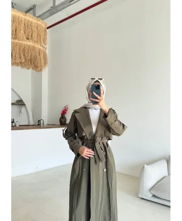 Rüzgarlıklı Trençkot