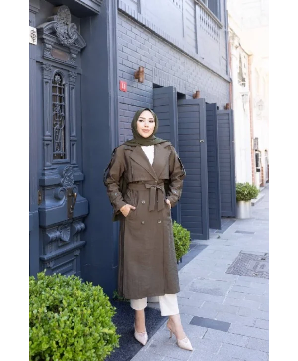 Rüzgarlıklı Trençkot