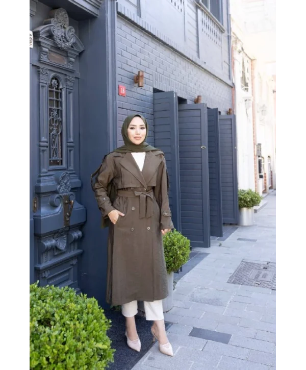Rüzgarlıklı Trençkot