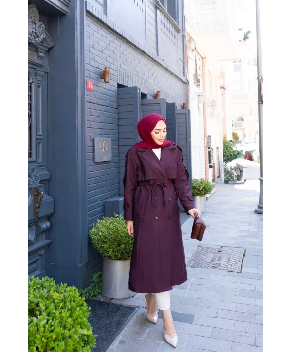 Rüzgarlıklı Trençkot