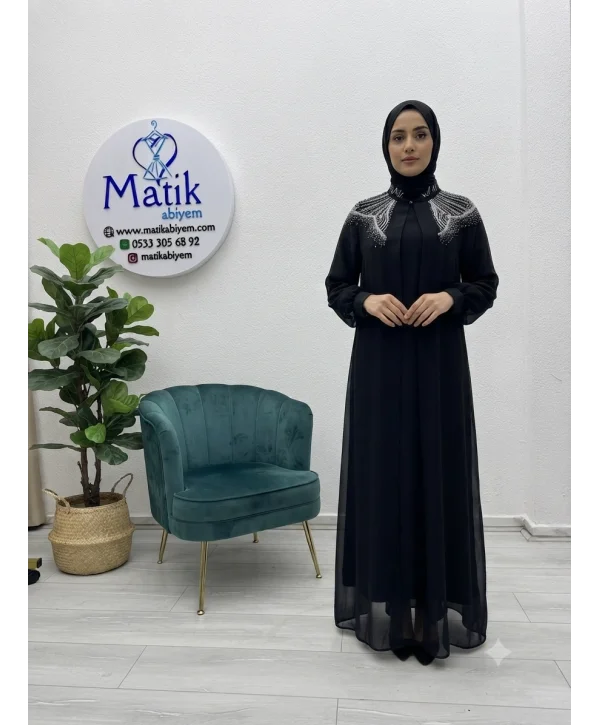 Taşlı Abaya