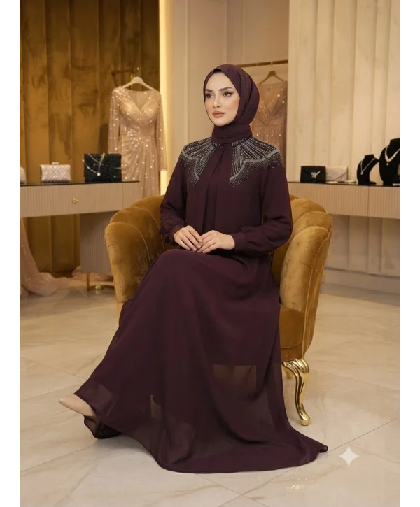 Taşlı Abaya
